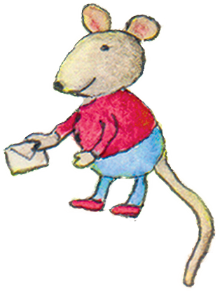 Post Mouse Decoration